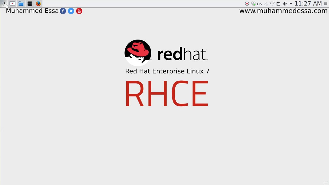 RHCE. Red hat 7