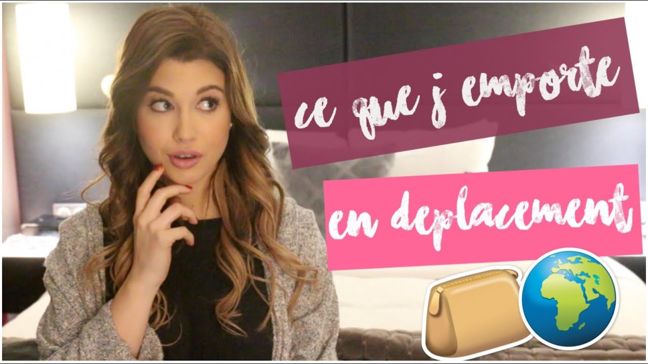 [ Tag n°62 ] : Ce que j'emporte en déplacement !