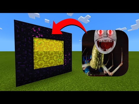 How To Make A Portal To The Thomas the Train.exe Dimension in Minecraft!