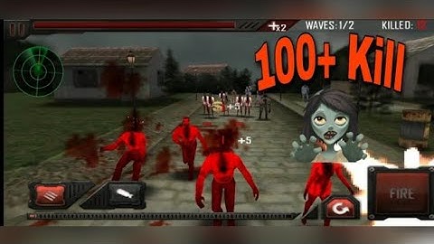 Zombie Roadkill 3D ll zombie shooting game 3D ll Zombie games