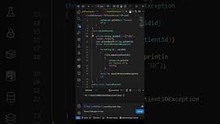 🚨 InvalidPatient Exception in Java Explained in 45 Seconds! #coding #education #programming #java