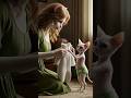 She Do All To Make Kitten Happy Cat Kitten Catvideos Meow Shorts Viral Funny Video 