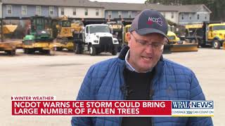 Spreading brine, trimming branches: Communities prepare for coming ice storm