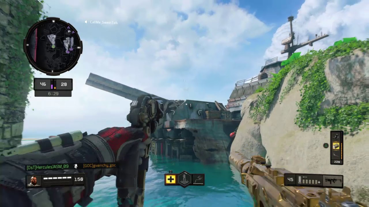 Trying my new golden mx9