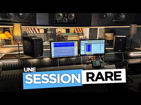 Coulisses du Studio Palace : une batterie enregistrée avec 40 micros