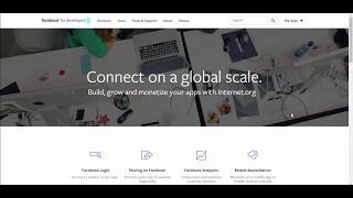 How to create a Facebook application for Graph API