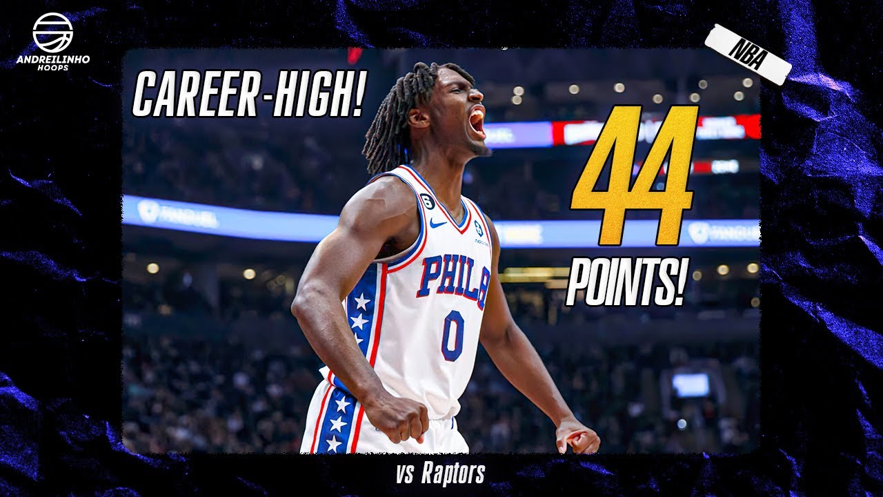 Tyrese Maxey CAREER-HIGH 44 POINTS vs Raptors! 9 THREES! ● Full Highlights ● 28.10.22 ● 1080P 60 FPS