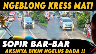 'NGEBLONG MODE BAR-BAR !! SPESIALIS ADU BANTENG LAWAN ARAH 🔥' | Trip Report Bus Ngeblong Jawatimuran