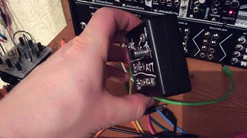 First DIY modules: passive mult, attenuator, stereo/mono converter