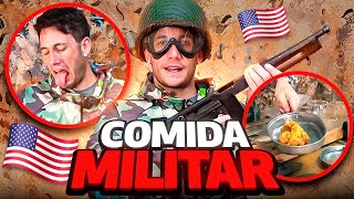 LA MEJOR COMIDA MILITAR? PROBANDO COMIDA DEL EJERCITO DE ESTADOS UNIDOS 🇺🇸