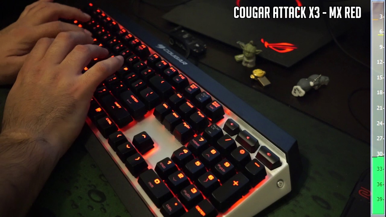 SOUND TEST: Cougar Attack X3 & Logitech G810 Orion