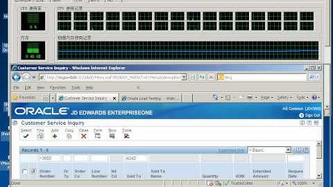 EnterpriseOne SOP OATS Loading Test demo