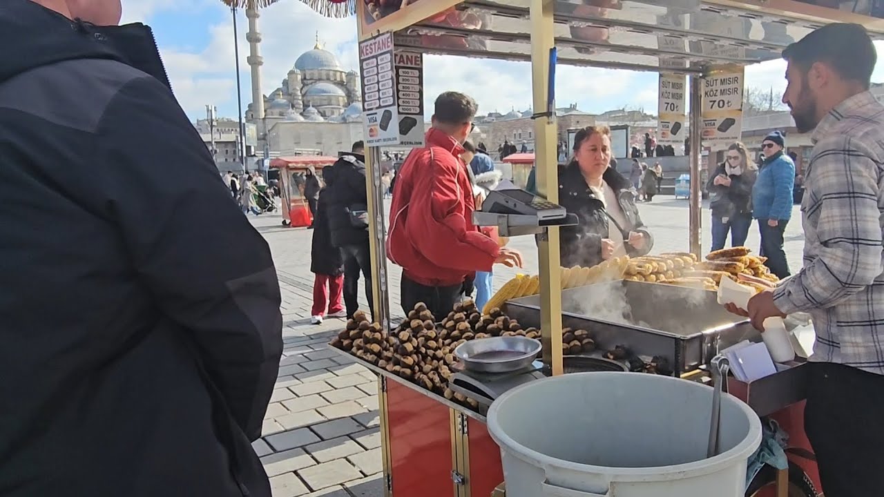 🇹🇷  С Ускюдара в Европу на пароме. Üsküdar/Vapur/Eminönü /Стамбул Турция 
