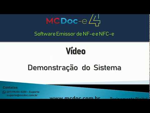 A001 -  Demonstração de Sistema MCDoc-e