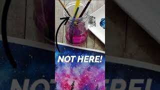 Easy ART HACKS with everyday supplies #shorts