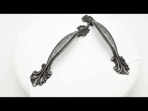 Ручка скоба классика, 96 мм " Verda" Cеребро, видео 1