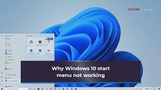 Start Menu Not Working windows 10/11 | 7 Ways to Fix windows 10 Start menu problems 2026