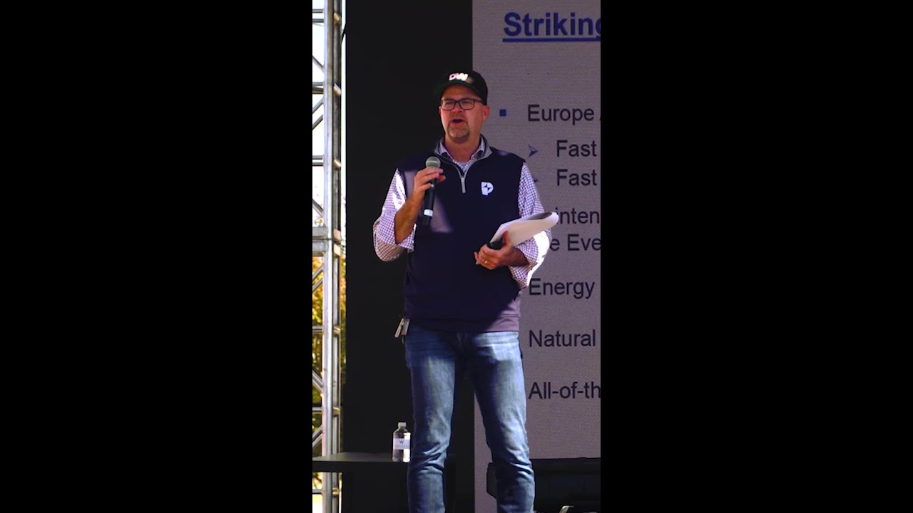 And that's why we say it's an energy "addition"