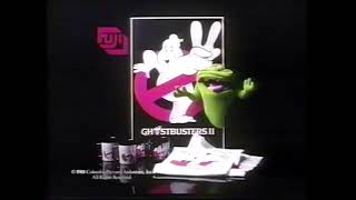 Fuji Film Ghostbusters II Movie Sweepstakes Ad (1989)