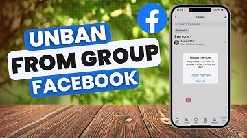 How To Unban A Person From A Facebook Group