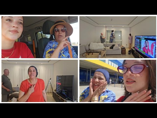 4K ✈️🤣🇸🇪 مشيت لإيكيا نتقدا لداري الجديدة 