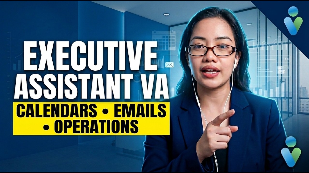 Executive assistant explaining how she manages calendars, inbox and travel for founders