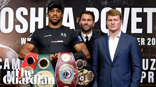 'We can both dig deep': Anthony Joshua ready to fight Alexander Povetkin