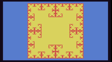 TIC-80 ShowCase #93 - T-square Fractal