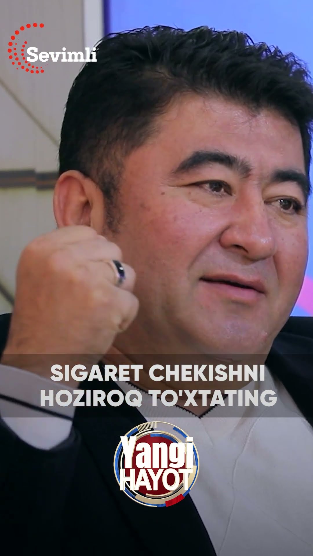 ? Sigaret chekishni hoziroq to'xtating.