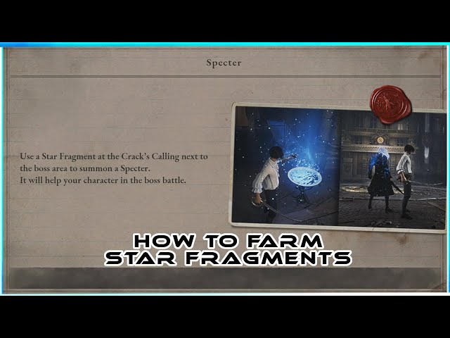 How To Farm Star Fragments (Specters) Lies Of P