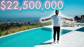 What $22.5 Million Dollar Buys You in Los Angeles  |  Beverly Hills Mansion Tour