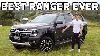 Ford's smallest LUXURY Pick-Up | 2023 Ford Ranger Platinum Review