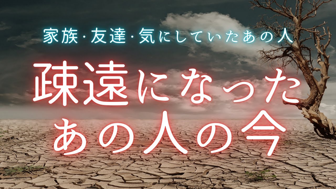 疎遠になったあの人の今🍀友達・家族・気にしていたあの人🌟かつては仲が良かったけれど・・・