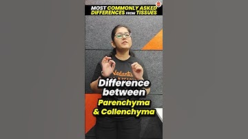 Most commonly asked differences from Tissues #vedantuclass9 #biologyclass9