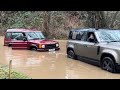 Land rover fail  storm gerrituk flooding  vehicles vs floods compilation  139