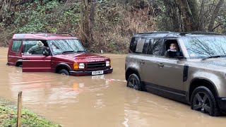 Land Rover Fail!! || Storm Gerrit\/UK Flooding || Vehicles vs Floods compilation || #139