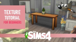 Custom Content Tutorial for Beginners | Adding a Texture to a UV Map | CC | The Sims 4