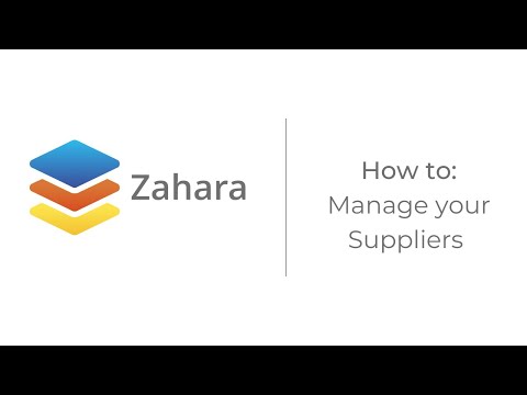 Supplier Management