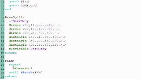 CSTEM RobotBASIC Training: Lesson 7
