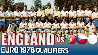 ENGLAND 🏴󠁧󠁢󠁥󠁮󠁧󠁿 Euro 1976 Qualification All Matches Highlights | Road to Yugoslavia