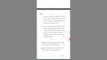 DU NEP Financial Management Semester 3 BCom Hons Prog SOL Regular Ncweb Question Paper with PDF Link