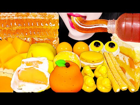 ASMR <strong>Mango</strong> Dessert Pancake Mochi 망고 디저트 팬케이크 모찌 먹방 Mukbang, Eating