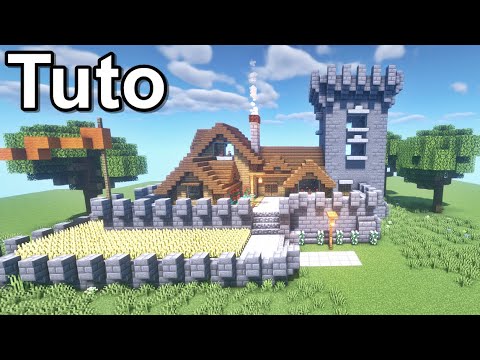 Tuto Minecraft Chateau Maison Youtube