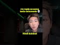 rm reply on some toxic comments 💀in Hindi dubbed #bts