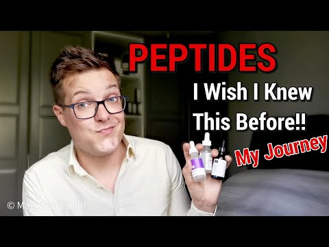 PEPTIDES IN SKINCARE - 3 Things I Wish I Had Known | How To Use A Peptide Serum