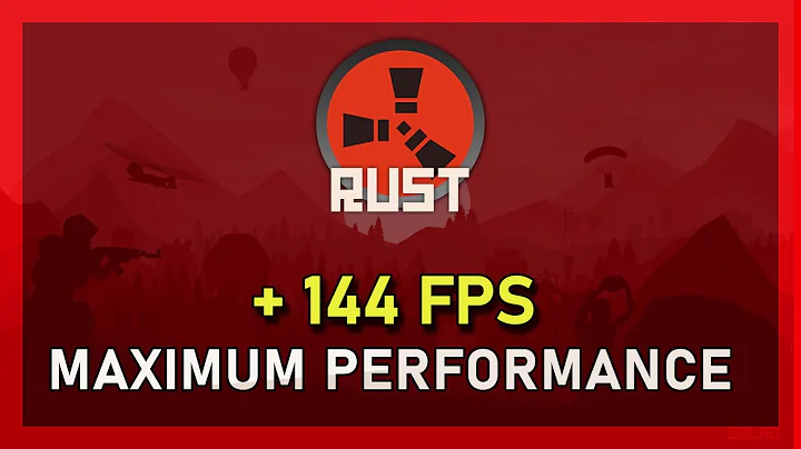 Rust - Öka FPS för svaga datorer och bärbara datorer