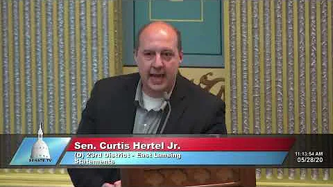 Sen Hertel: "Let's find a way to work together" (5/28/20)