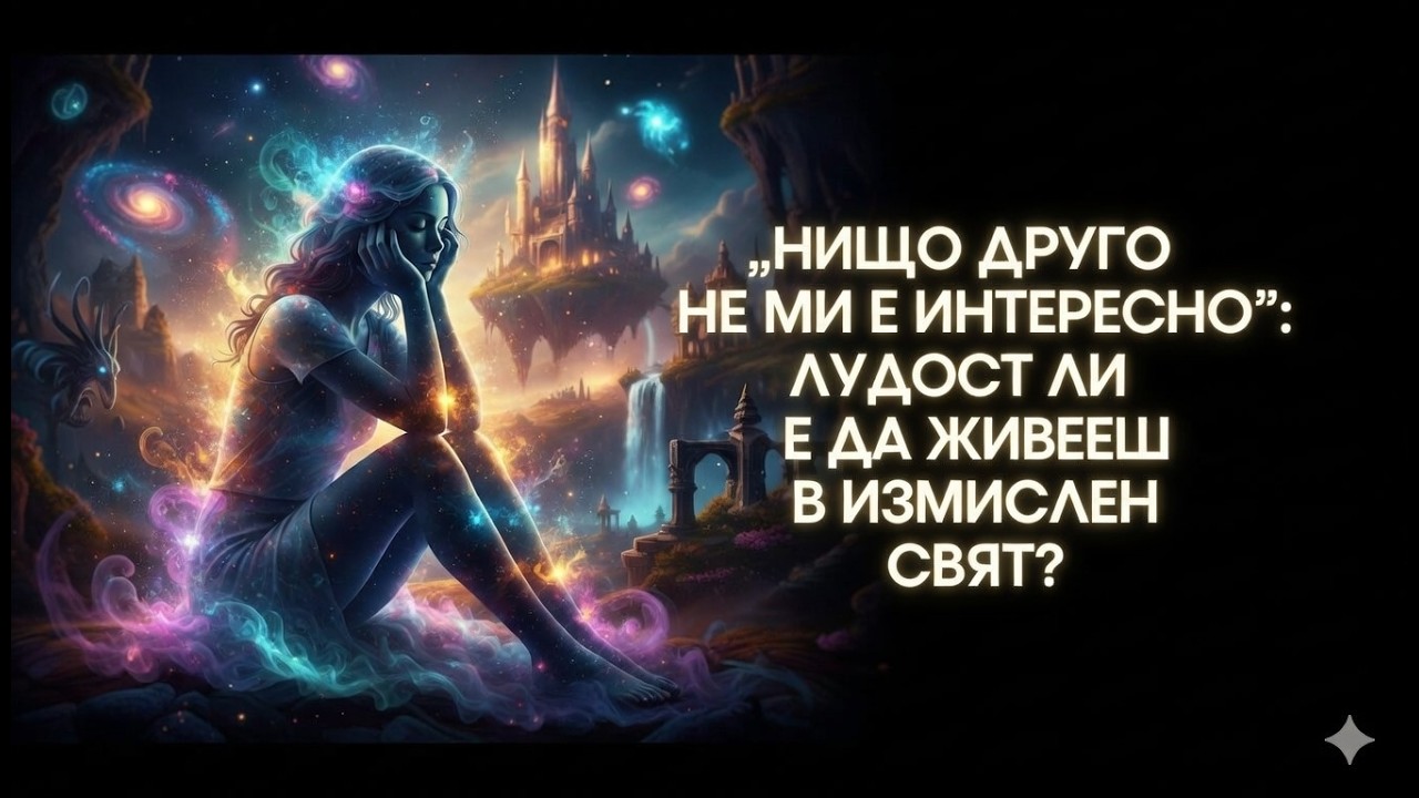 „Нищо друго не ми е интересно“: Лудост ли е да живееш в измислен свят?