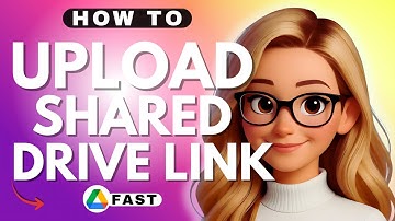 How to Upload Files to a Shared Google Drive link - 2025