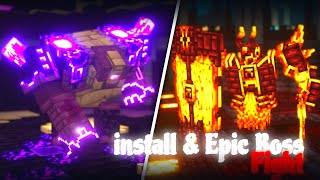 Cataclysm mod Install + Epic Boss Batltles Minecraft 